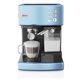 Cafetera Espresso Oster Primalatte Bvstem6603 15bar Celeste