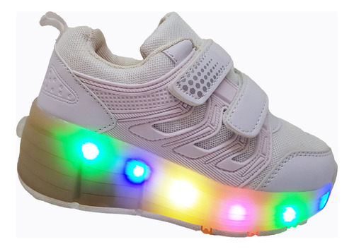 Zapatillas Con Ruedas Y Luces Led Recargables  Envio  Gratis