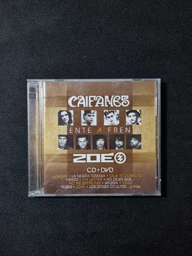 Cd Dvd Caifanes Frente A Frente Zoe 20211 Sony Music