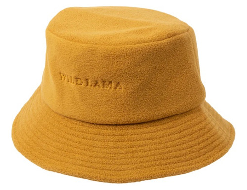 Gorro Bucket Polar Reciclado Camel Wild Lama