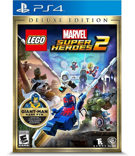 Soporte Físico Lego Marvel Super Heroes 2 Deluxe Ed Ps4