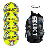 Select Jinga - Pelota De Fútbol Sala, Paquete De 4 Bolas C.