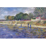 Lienzo Canvas Arte Banco Sena 1887 Vincent Van Gogh 50x70