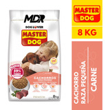 Master Dog Cachorro Razas Pequeñas Carne 8kg | Mdr