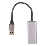 Adaptador Usb A Ethernet Rj45 Portátil Plug And Play De 1 Gb