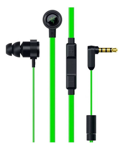 Audífonos In-ear Gamer Razer Hammerhead Pro V2 Verde Y Negro