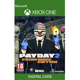 Xbox One - Payday 2 Ce - Juego Completo (código Original)