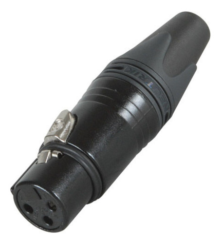 Conector Xlr Neutrik Hembra Nc3fxx Bag