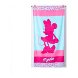 Toalla De Baño Infantil 70x140 Minnie Silhouette