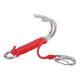 Gancho De Aço Inoxidável Drift Hook Scuba Diving Double Dual