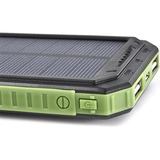 Carregador Solar Portátil 30000mah,+ Lanterna Led, Eficiente