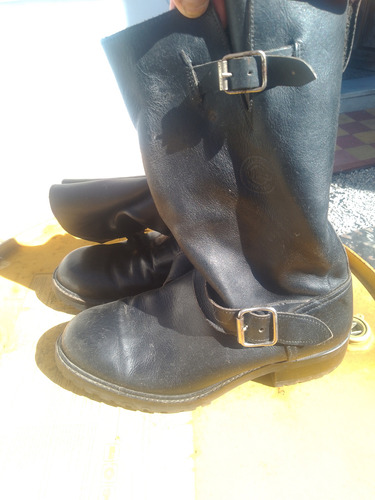 Botas Motoqueras - Cuero Ufo Ny Engineer Boots