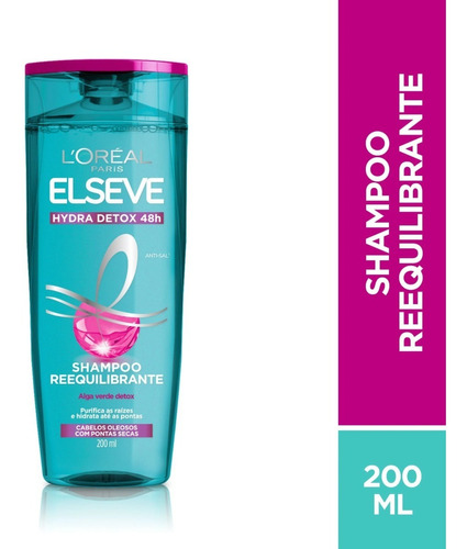 Shampoo Anti-oleosidade Elseve L'oréal Paris 200ml