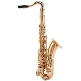 Saxofone Tenor Schieffer Bb Laqueado Estojo Luxo