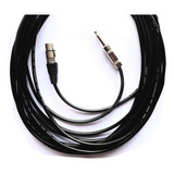 Cable Para Microfono De Xlr A Plug Mono De 30 Metros