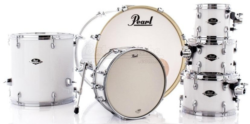 Bateria Pearl Export Exx Series Mahogany Pure White 22¨,8¨,1