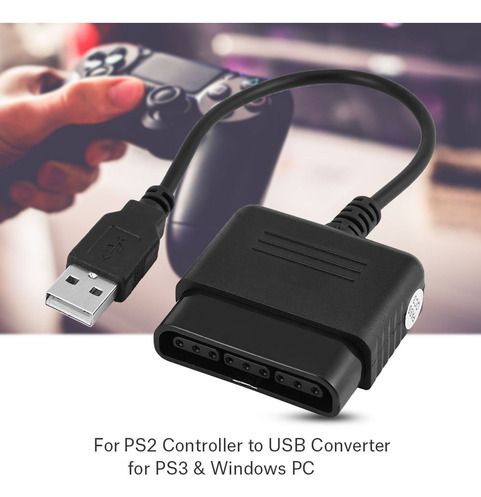 Para El Controlador Sony Playstation 2 Ps2 Al Adaptador Usb