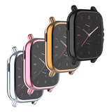 Capinha Case Película Embutida Para Amazfit Gts2 Mini Bip U