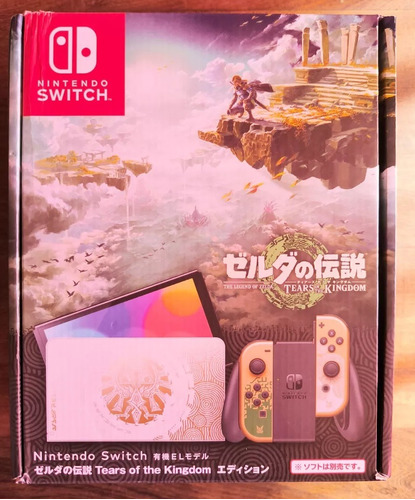 Nintendo Switch Oled Japon Zelda Tears Of The Kingdom Nueva!