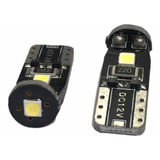 2x Foco Pellizcó Velita T10 W3w 3 Smd Led 12v 168 194 W5w