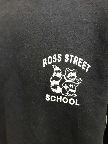 Buzo Gildan Ross Street School Talle Large Made In Mexico