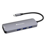 Verbatim  Usb-c Pro Multipuerto Hub Cmh08 8 Puertos Hdm