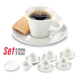 Set De Pocillos Home Seis Piezas Tazas Bebidas Té Café Hogar