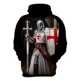 Casaco Moleton Cavaleiros Templarios Guerreiro Medieval 18