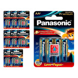 54 Pilhas Alcalinas Premium Aa Panasonic (9 Cart)