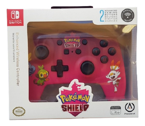 Powera Pokemon Shield Wireless Controller Nintendo Switch