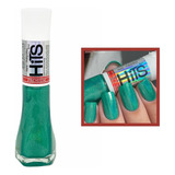 Esmalte Hits Holográfico Premium Hera Verde 4free