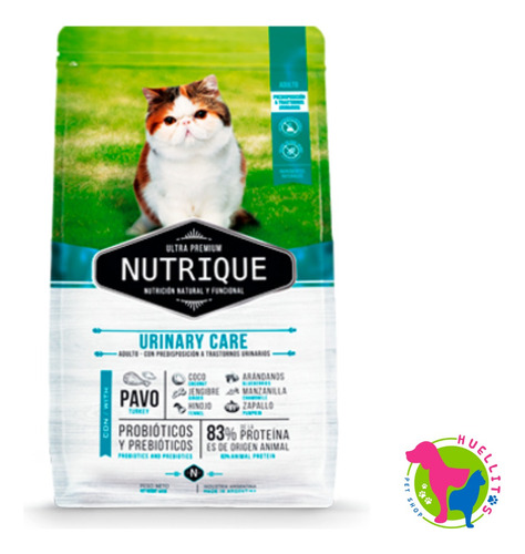 Nutrique Gato Urinary Care X 7,5 Kg - Huellitas Pet Shop