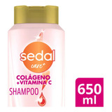 Sedal Shampoo Colageno Y Vitamina C X 650ml