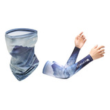 Toalla Facial Ice Sleeve Para Hombre, Verano, Conducción Al