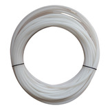 Tubería De Polietileno Blanco 10x1.5 Mm Rollo 15 Mts