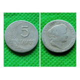 Moneda 5 Centavos,perú 1923.