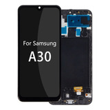 Pantalla Táctil Lcd Para Samsung Galaxy A30 A305f Con Marco