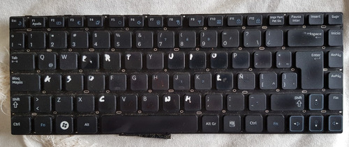 Teclado Lenovo Samsung Rv 420 Original Teclas Borradas