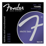 Fender Encordado Bajo 7350ml 045 100 4 Cuerdas