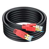 Cable Ethernet Mopfxt Cat 8 Para Exteriores, 300 Pies, Blind