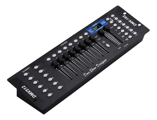 Dmx512 Panel De Consola Del Controlador De Luz 192ch Program