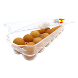 Huevera Tapa Estuche 14 Huevos Organizador Bpa Free Española