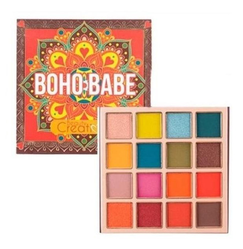 Paleta De Sombras Boho Babe De Beauty Creations