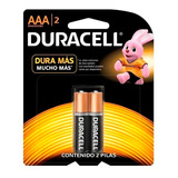 Pilas Duracell Aaa Blister X 2 Unidades