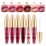 Brillo De Labios Diamond Shiny Lipstick Glitter Brillo De