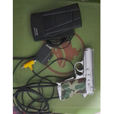  Light Gun Pistola Playstation E Sega Saturn Com Pedal 