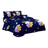 Cobertor Quilt Verano Cubrecama Infantil De 1.5 Plaza Al13