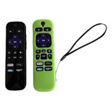 Control Compatible Con Pantalla Onn Roku Tv Funda Y Pilas