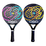 Paleta De Padel Paddle Cigio Summer Con Protector De Regalo.