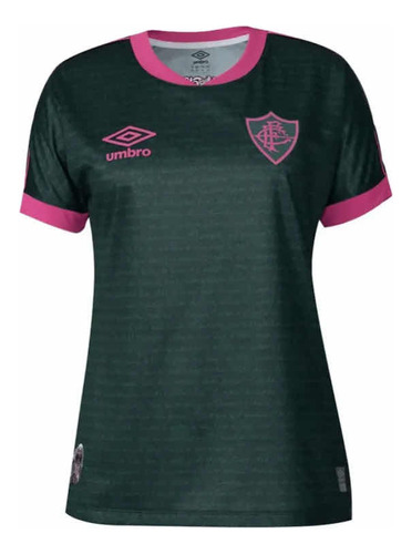 Nova Camisa Fluminense Feminina Verde E Rosa Pronta Entrega